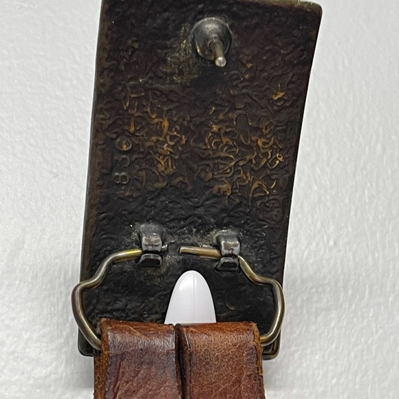 NRA Charlton Heston Leather Belt - Picture 2 of 6